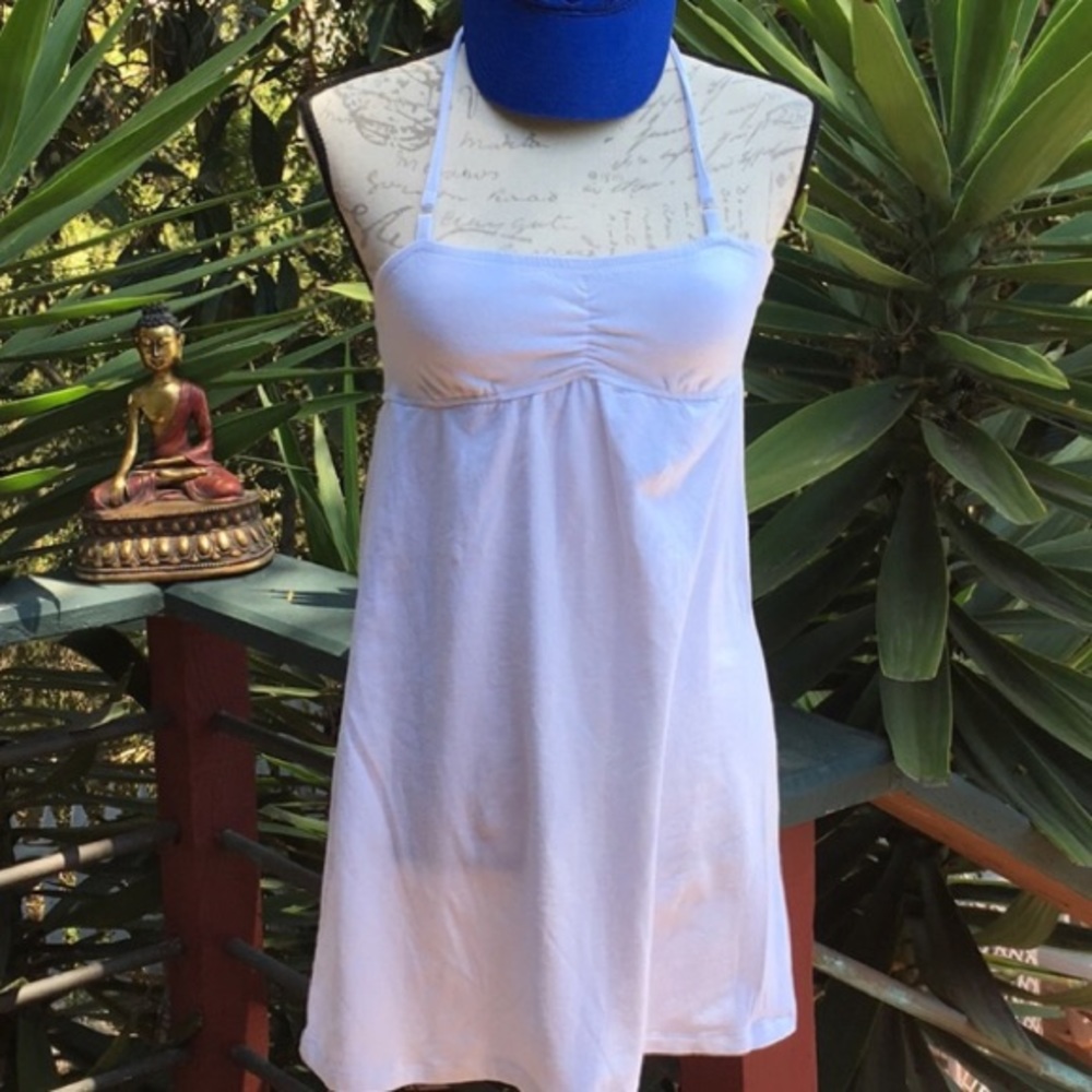 Mind Code White Halter Top